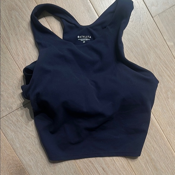 Athleta Tops - Athleta Midnight Blue Sports Bra